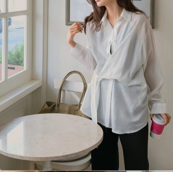 Chiffon shirt